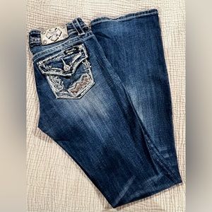 Miss Me Relaxed Bootcut Jeans - Size 26